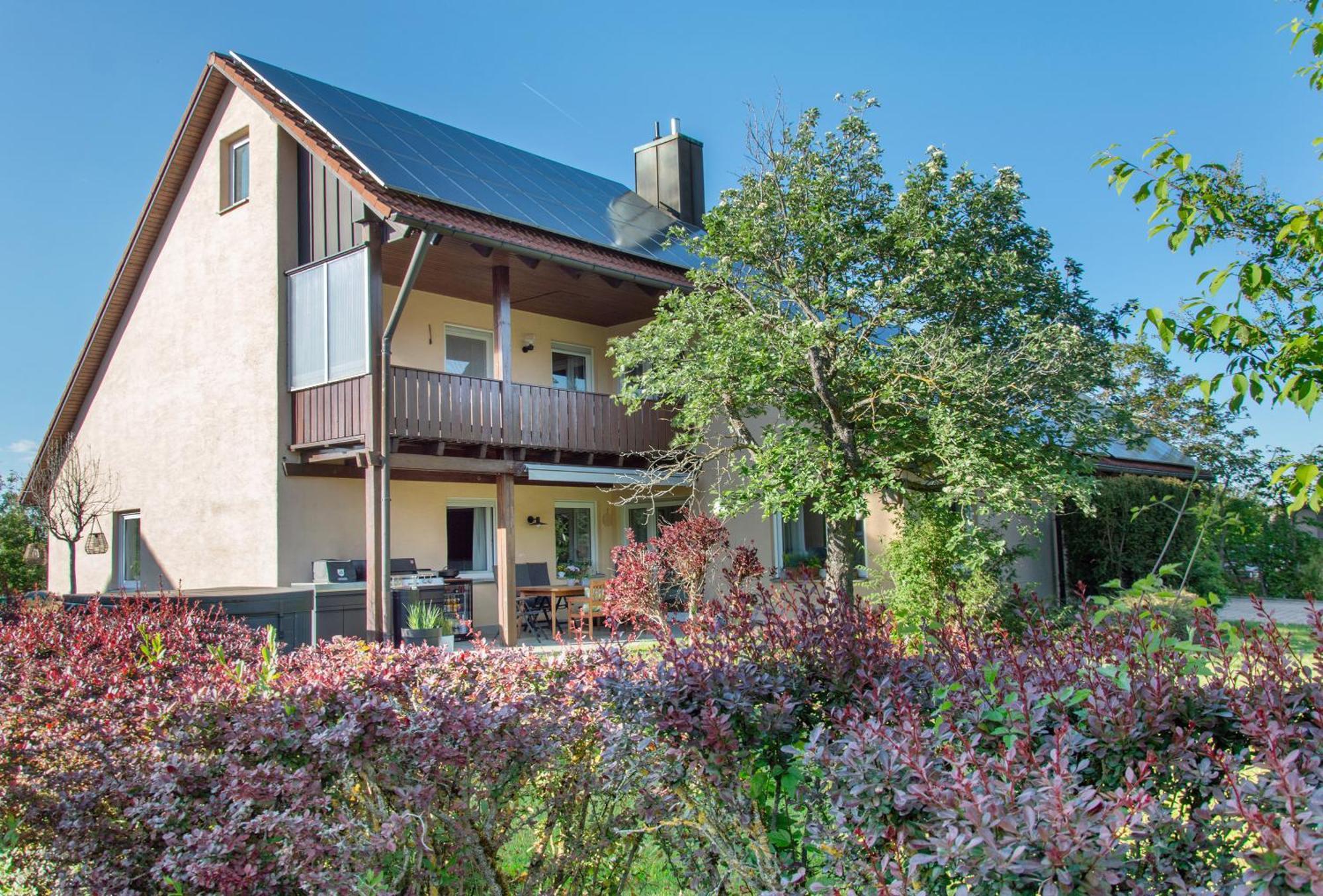 Ferienwohnung Apfelbluete Burgbernheim Kültér fotó